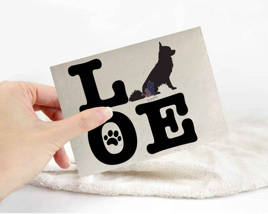 Chihuahua Love Sticker