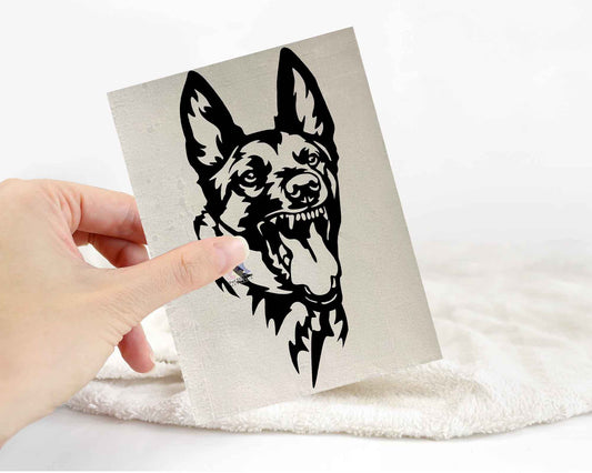 Malinois Angry Sticker