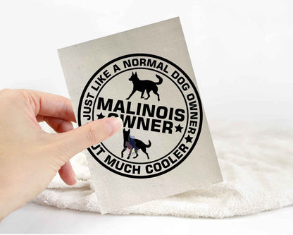 Malinois Dog Owner But Cooler Sticker