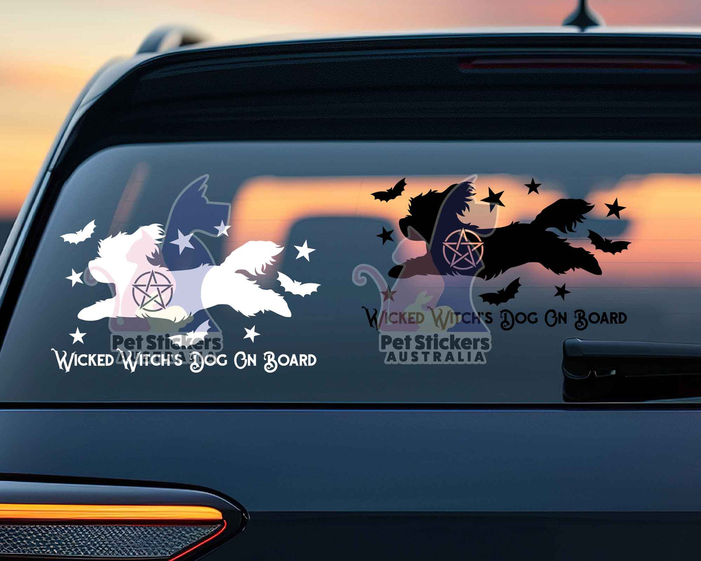 Wicked Witch's Dog On Board Maltese Sticker