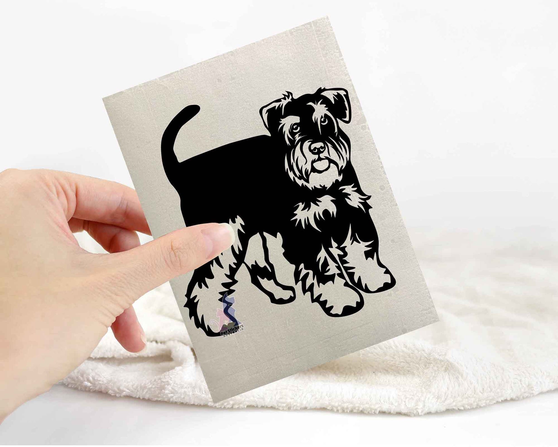 Miniature Schnauzer Sticker