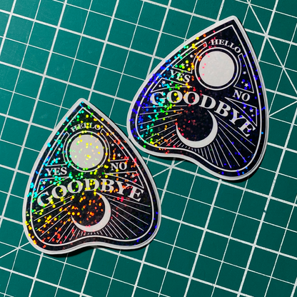 Ouija Planchette Sticker