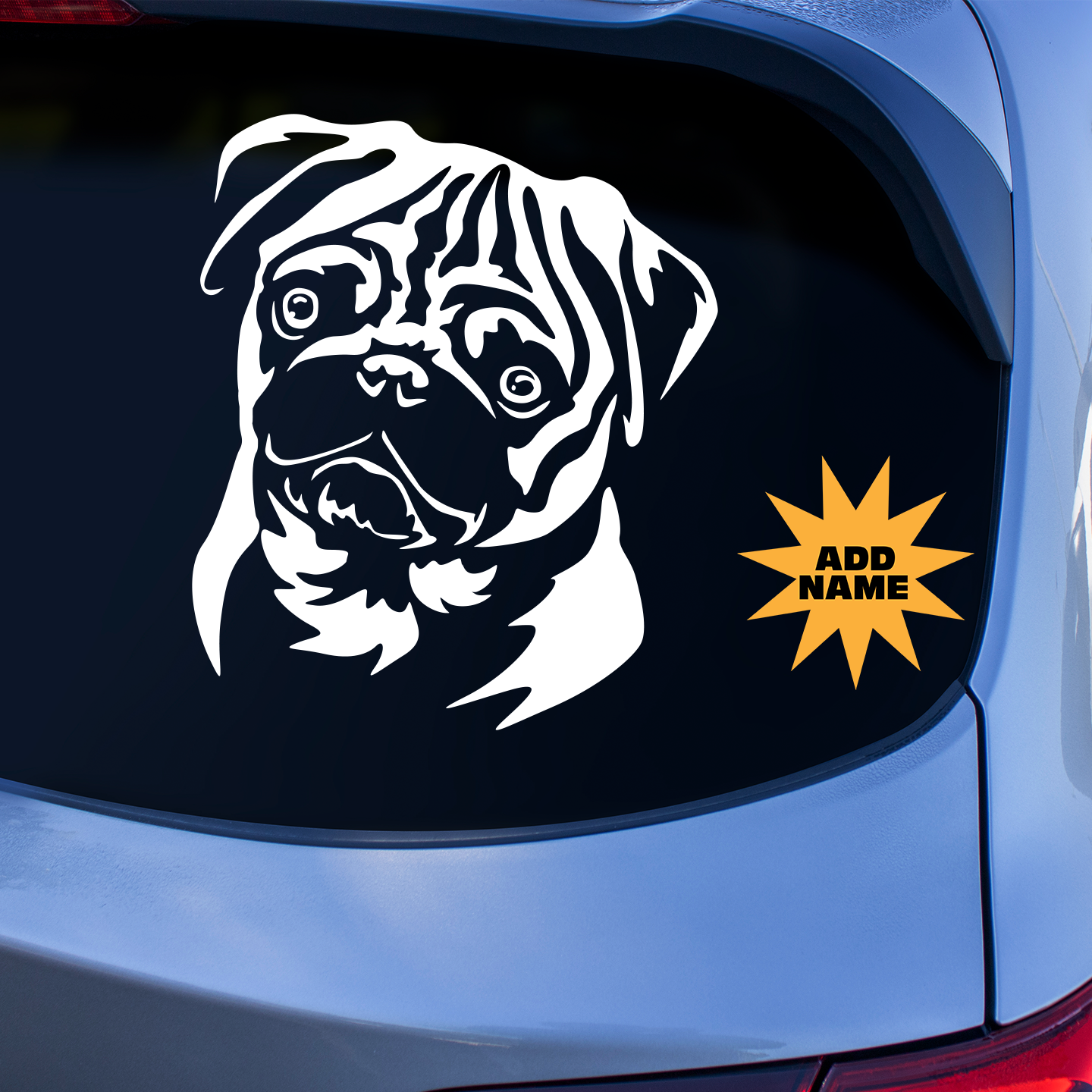 Pug Sticker