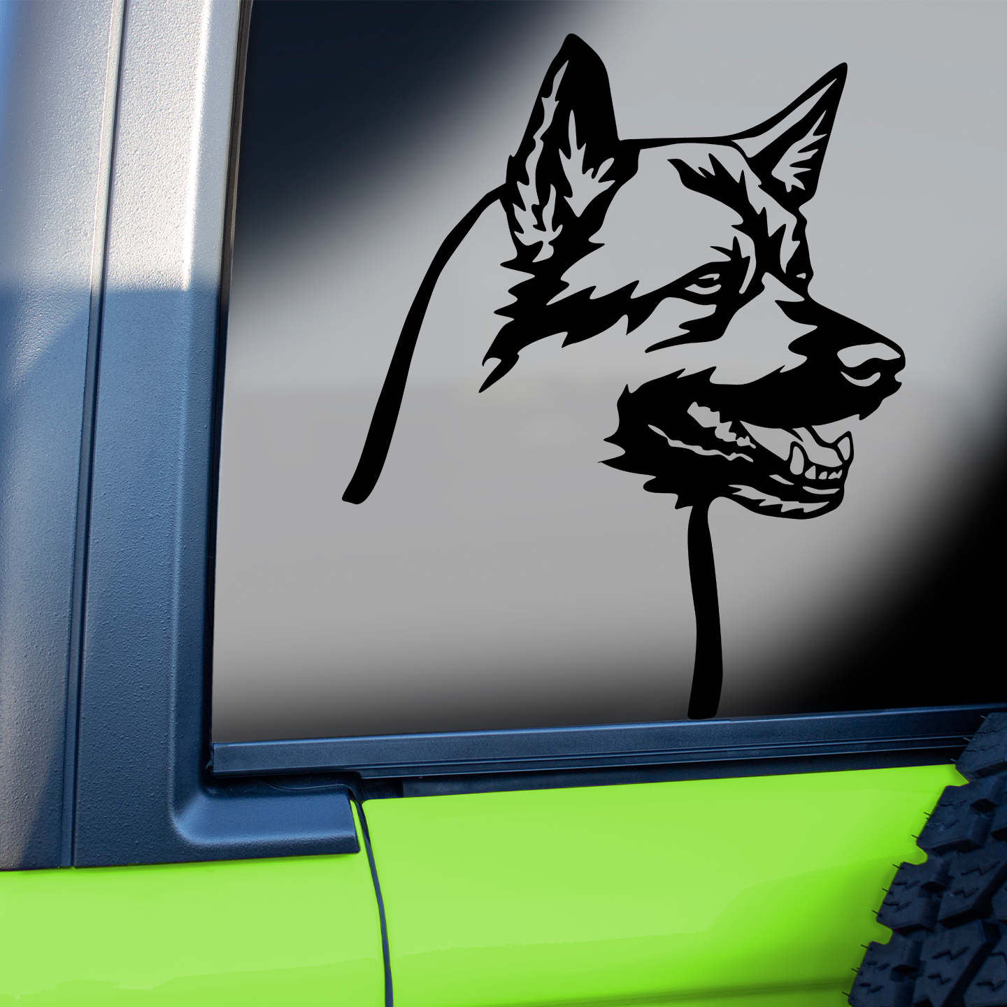 Norwegian Elkhound Sticker