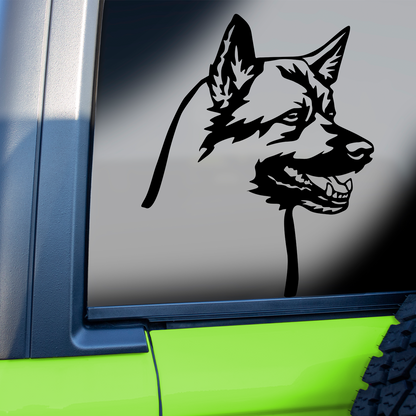 Norwegian Elkhound Sticker