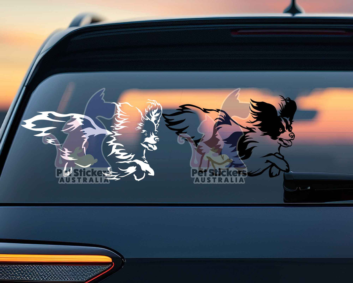 Papillon Sticker