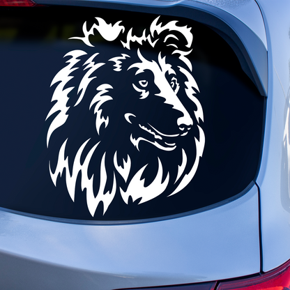 Rough Collie Sticker