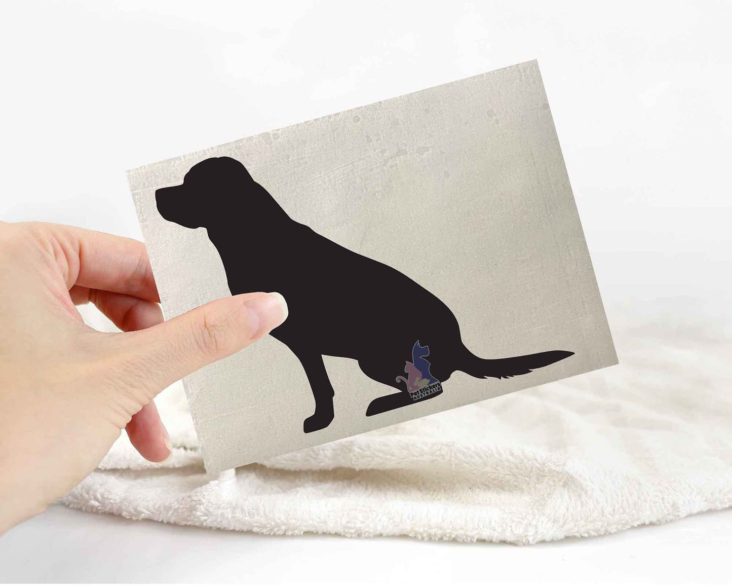 Rottweiler Silhouette Stickers