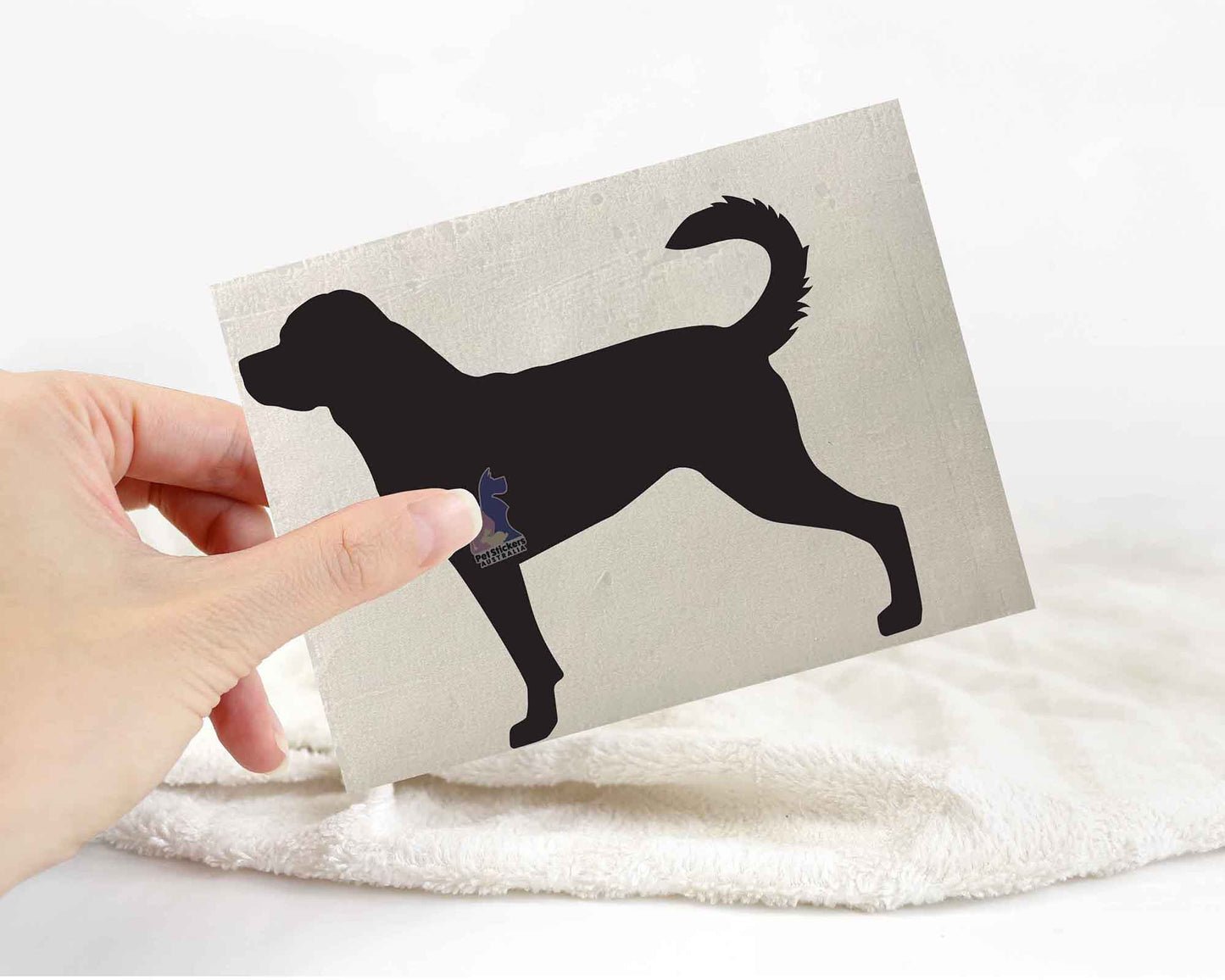 Rottweiler Silhouette Stickers