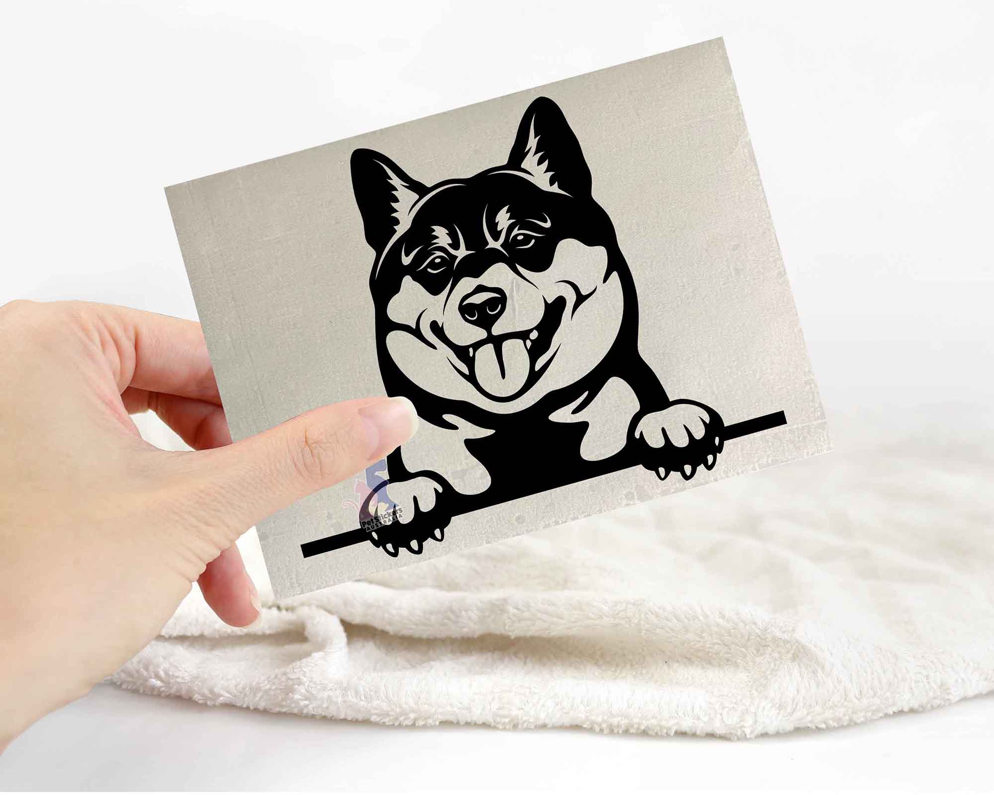 Shiba Inu Sticker | Dog Stickers For Cars Australia – Pet Stickers ...