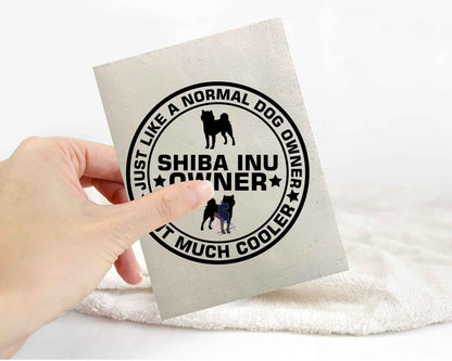 Shiba Inu Dog Owner But Cooler Sticker