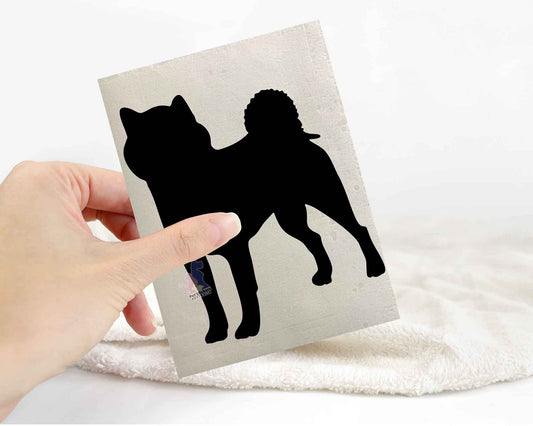 Shiba Inu Silhouette Stickers