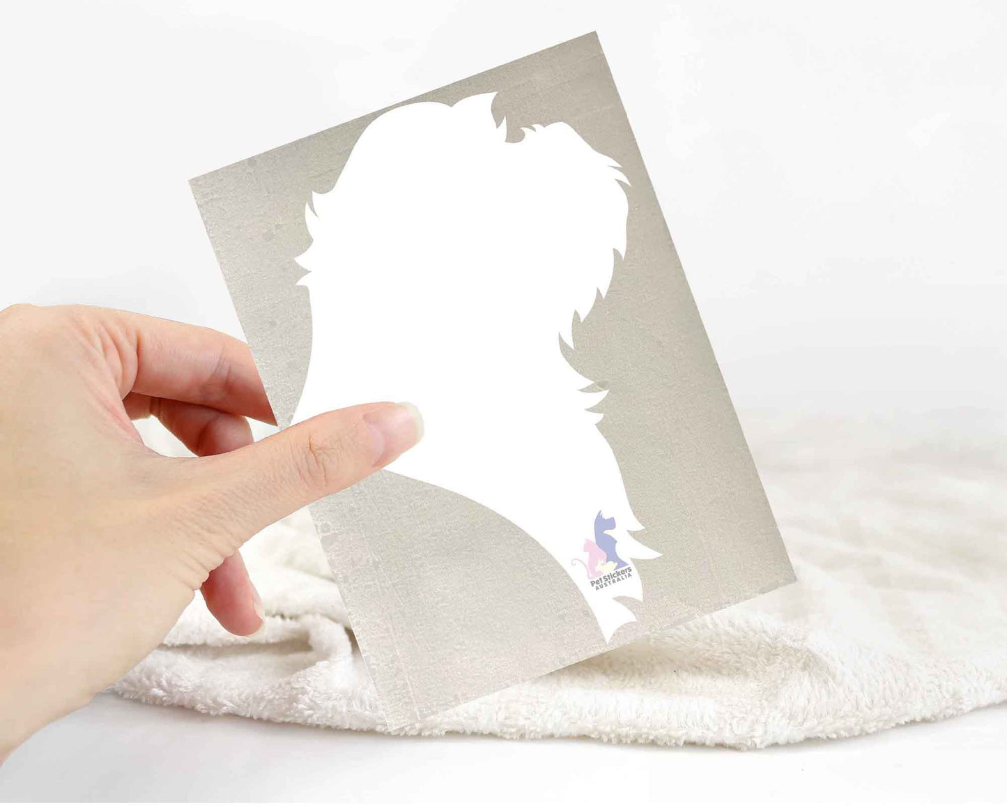 Shih Tzu Silhouette Stickers