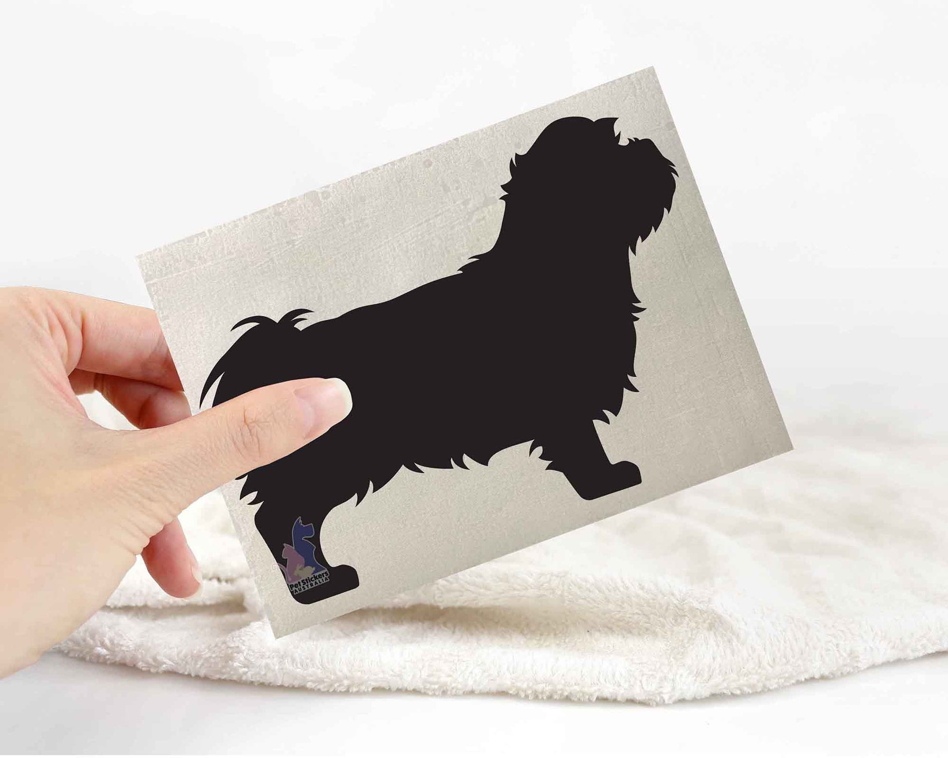 Shih Tzu Silhouette Stickers