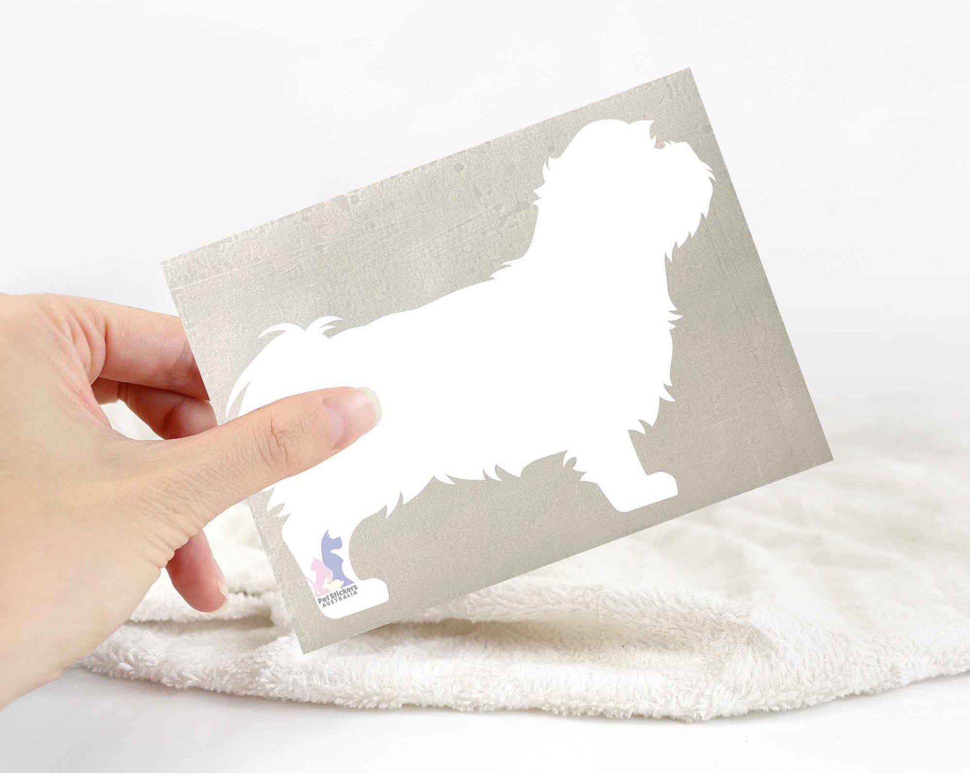 Shih Tzu Silhouette Stickers