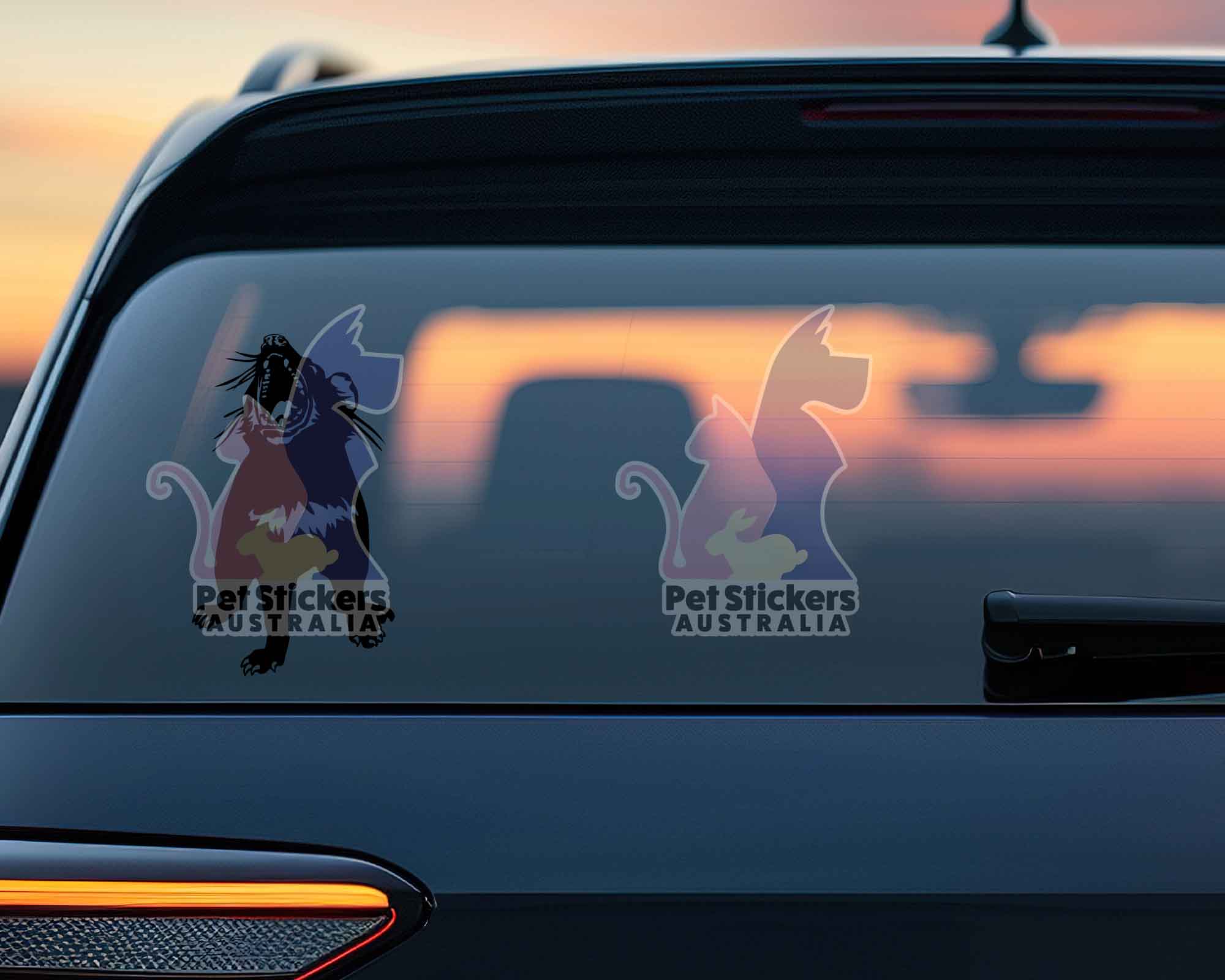 Tasmanian Devil Stickers | Animal Stickers For Cars Australia – Pet ...