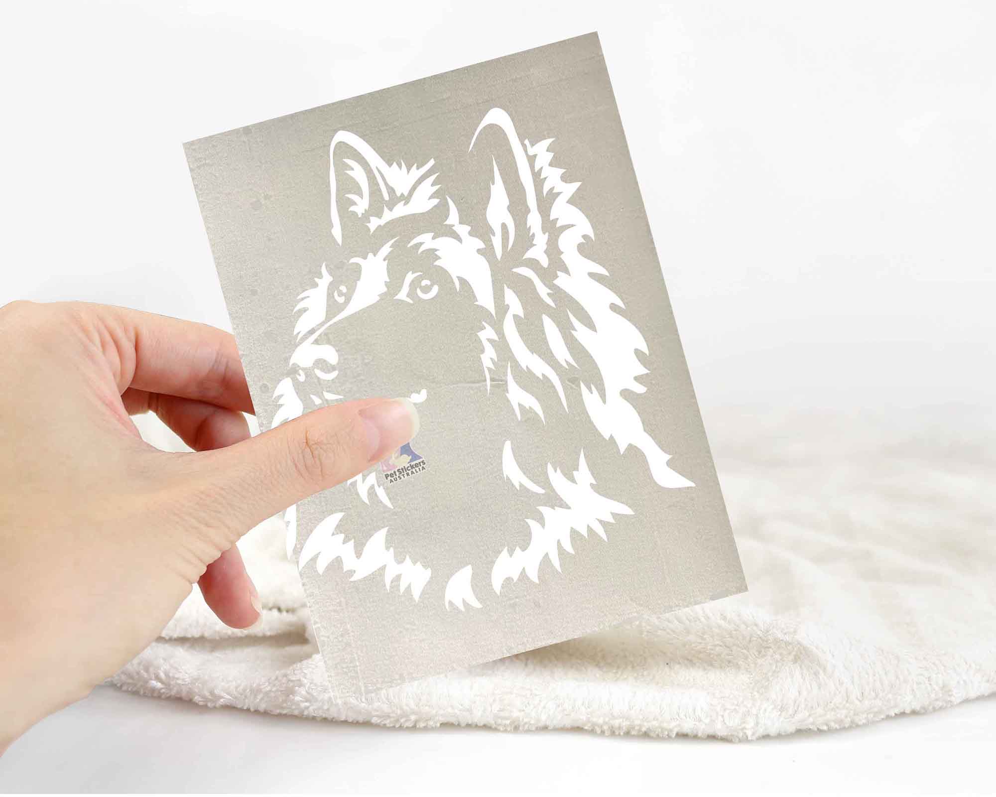 Treverk Sticker Belgian Tervuren Sticker | Dog Stickers Australia – Pet Stickers Australia