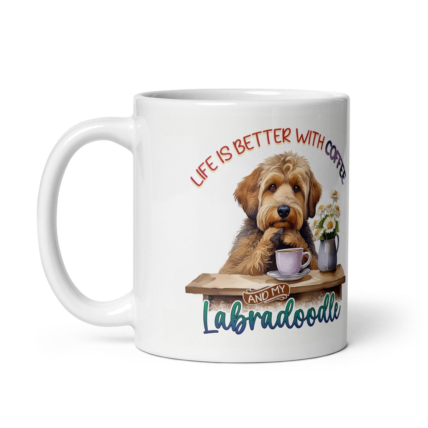 Coffee And My Labradoodle Mug