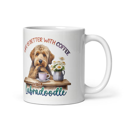 Coffee And My Labradoodle Mug