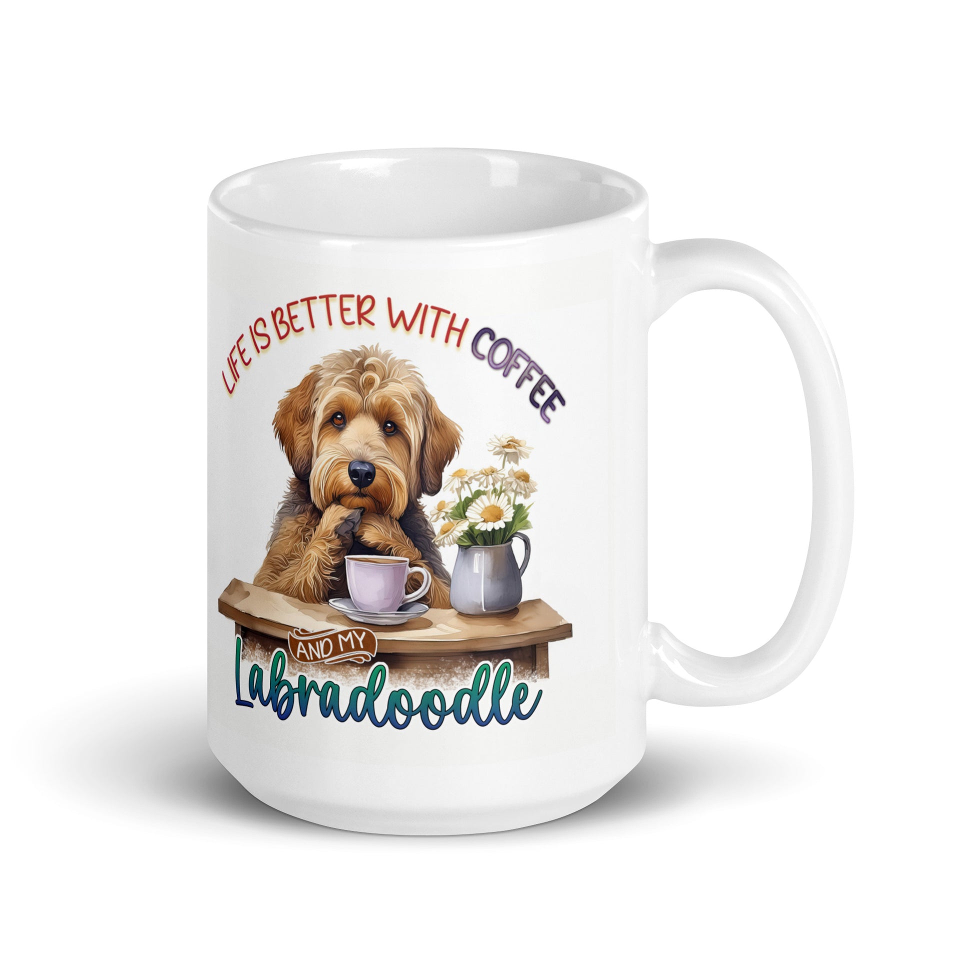 Coffee And My Labradoodle Mug