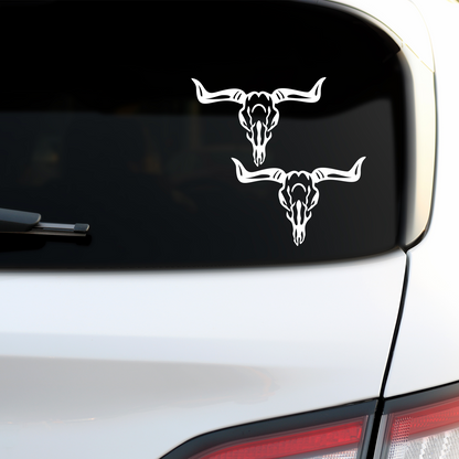 Cow Skull Stickers