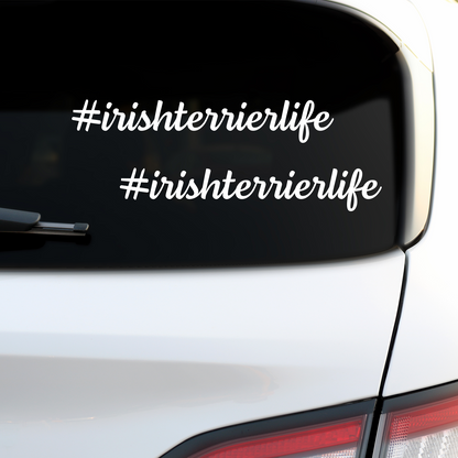 Irish Terrier Life Sticker