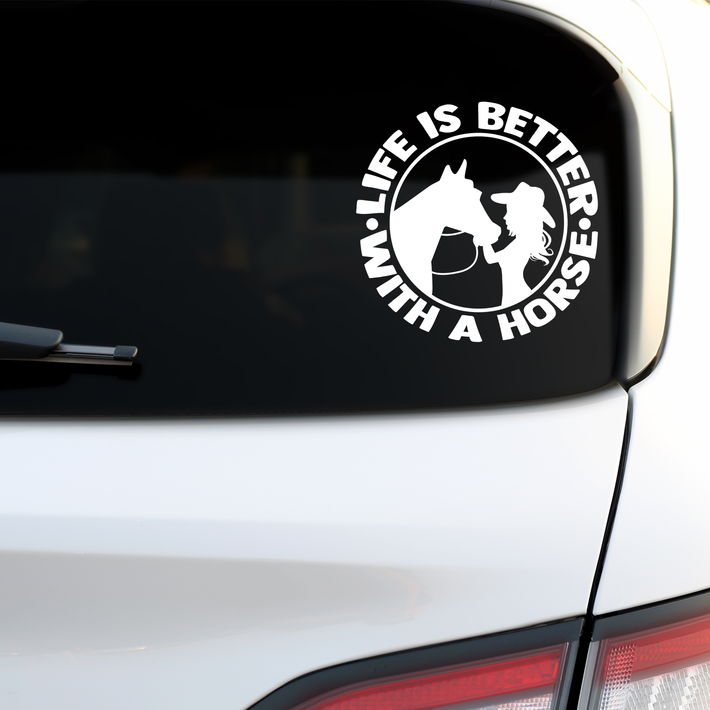 Life Is Better With A Horse Sticker