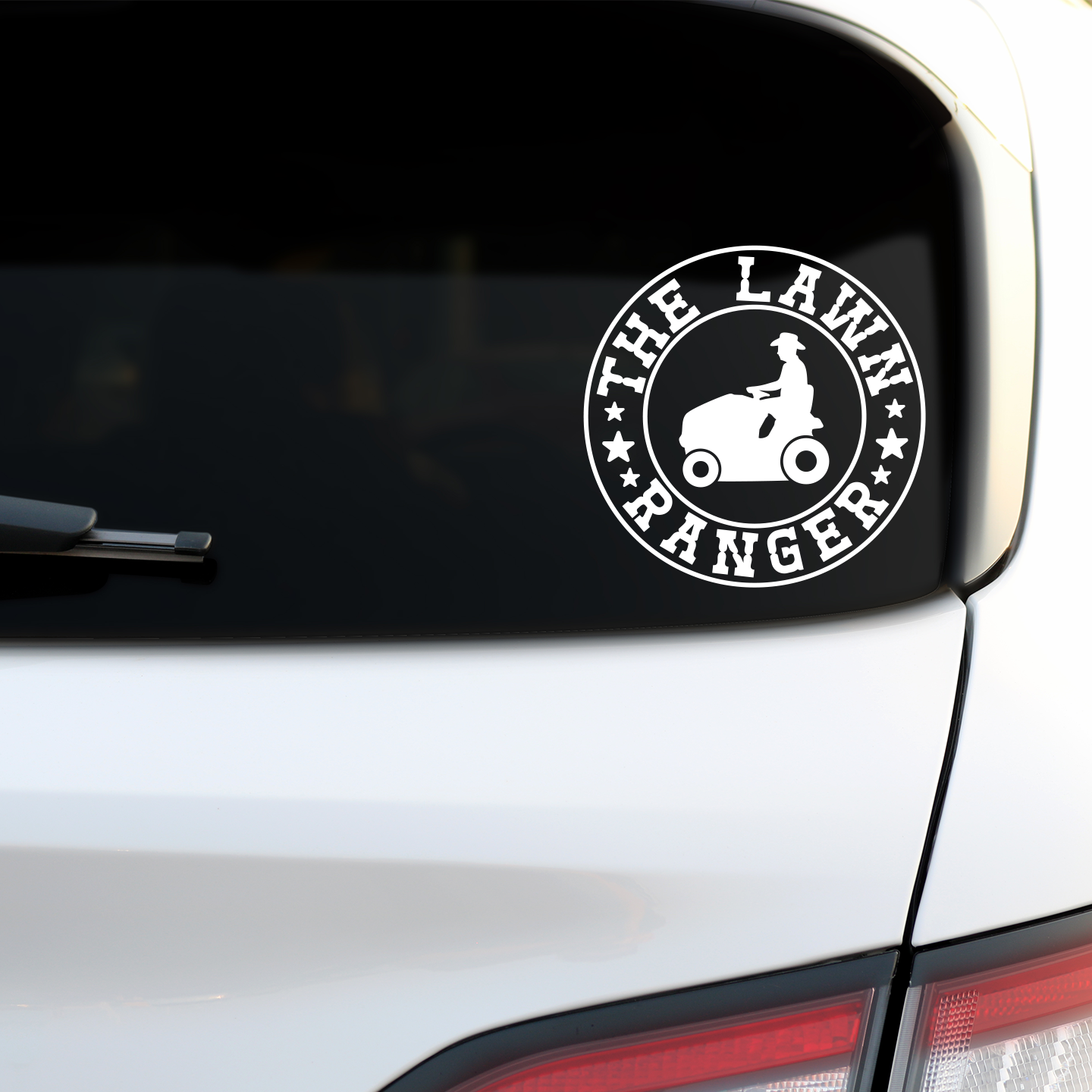 Lawn Ranger Sticker