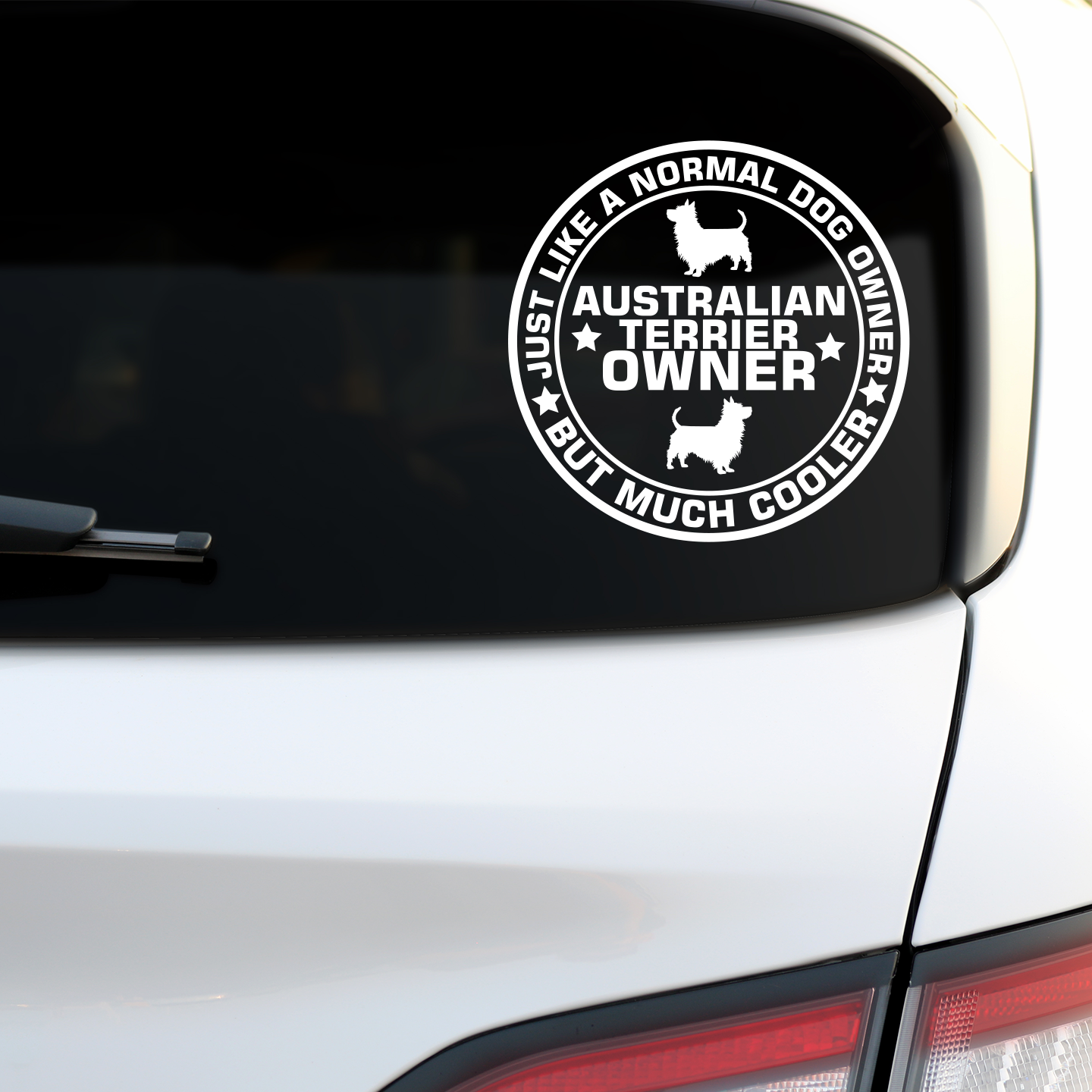 Australian Terrier Owner Sticker