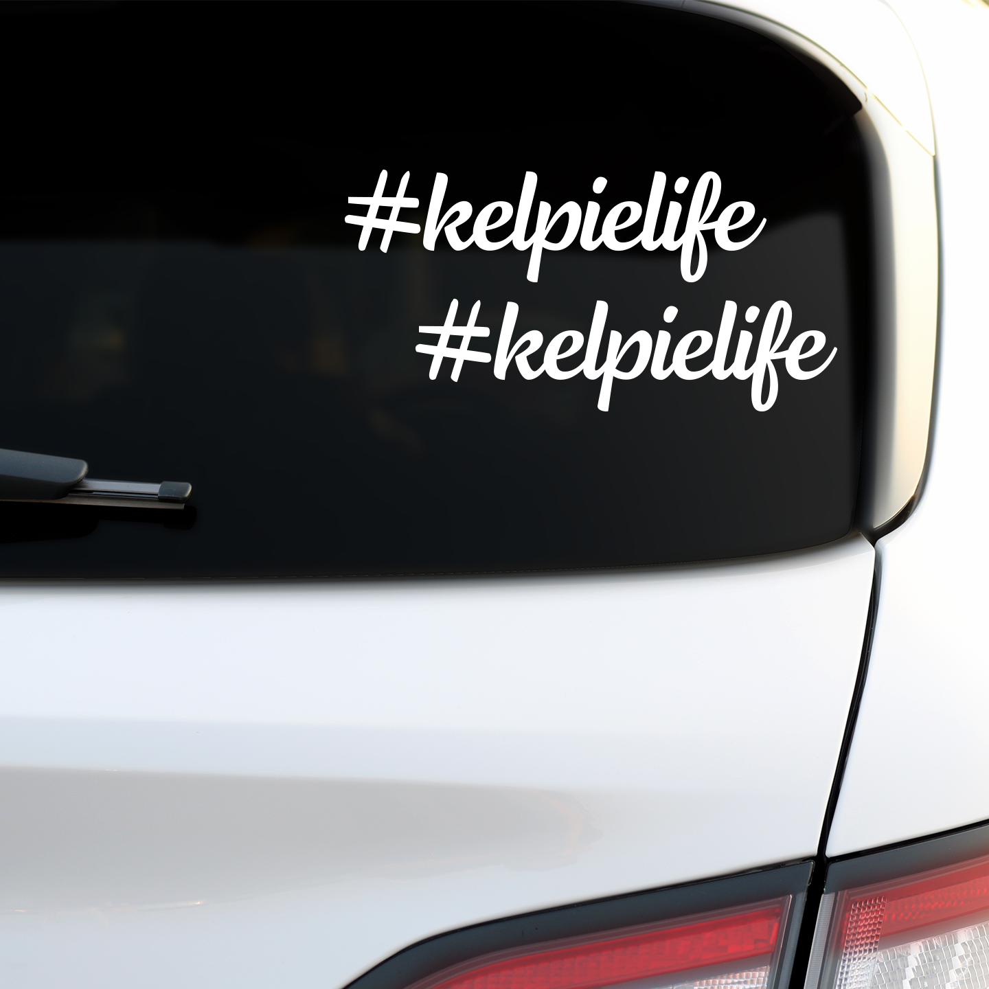 Kelpie Life Sticker