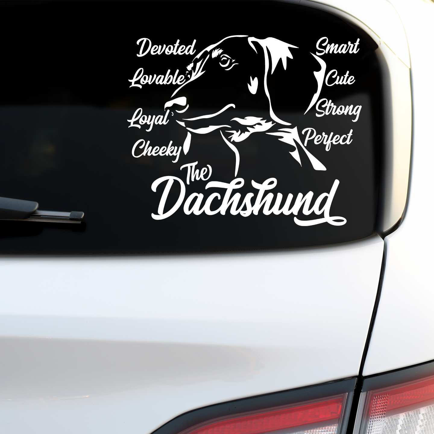 Dachshund Traits Sticker