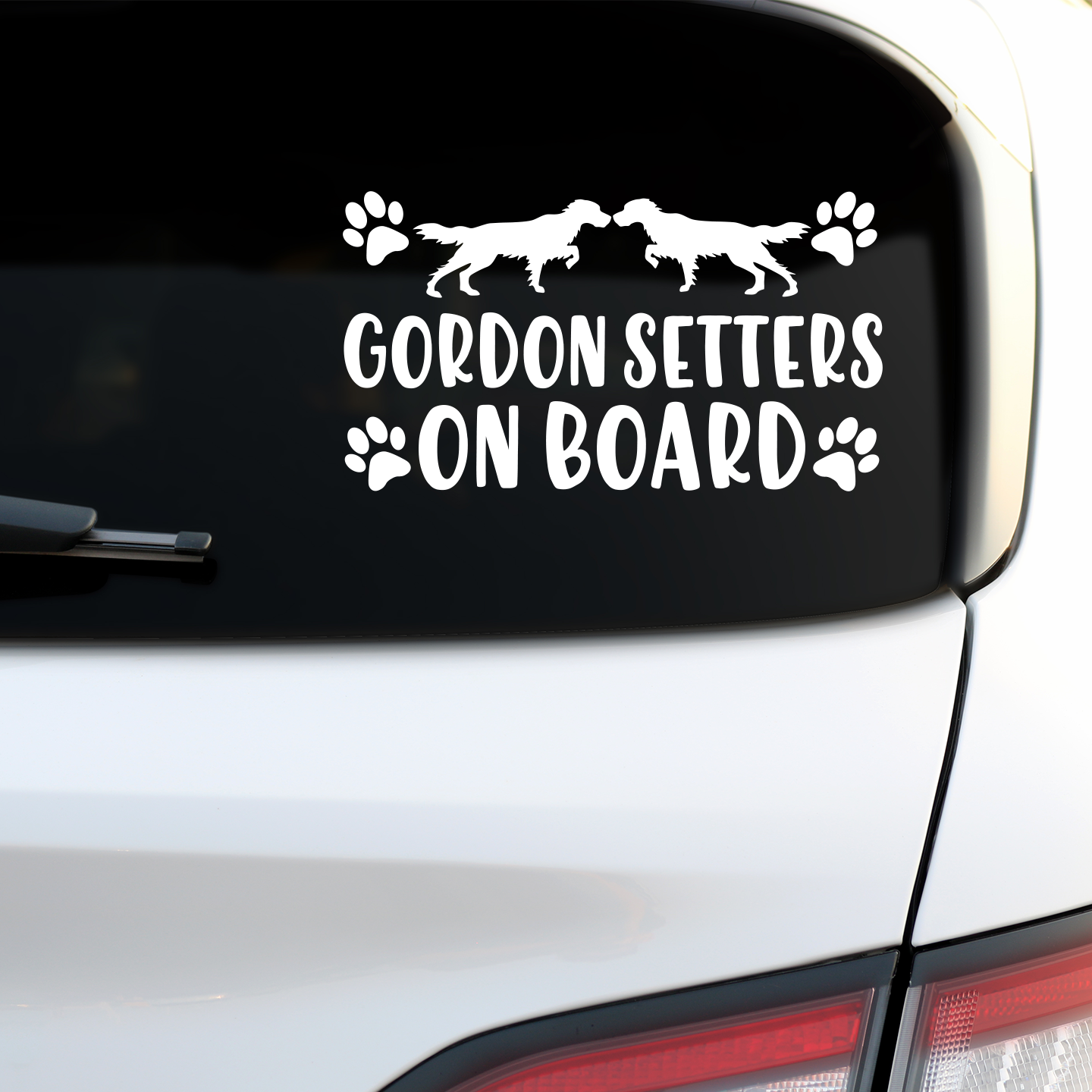 Gordon Setters On Board Sticker