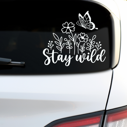 Stay Wild Sticker