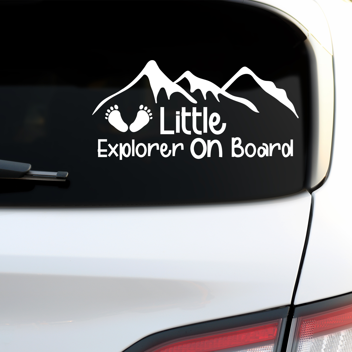 Little Explorer On Board Sticker | Kids On Board Stickers Australia ...