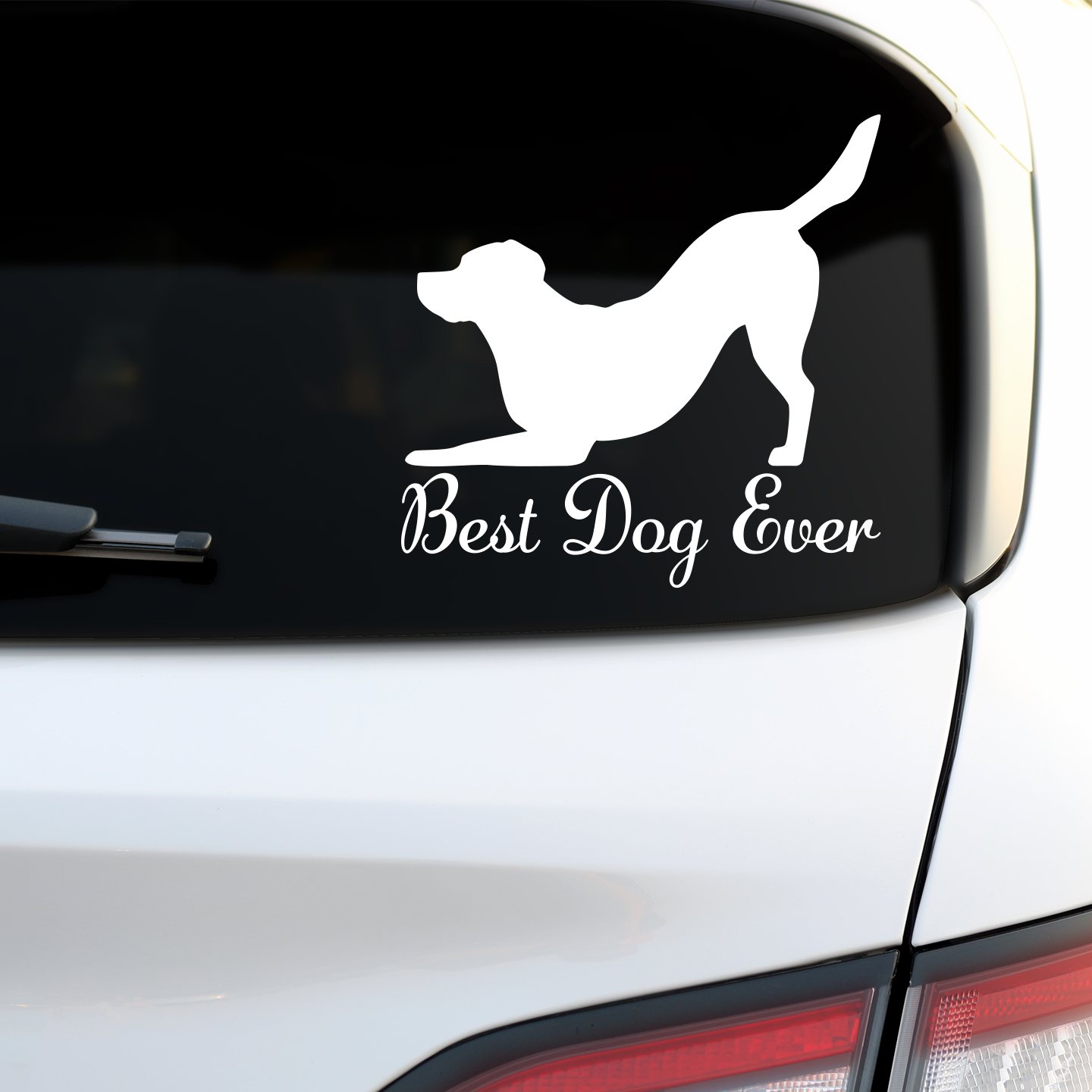Labrador Retriever Best Dog Ever Sticker