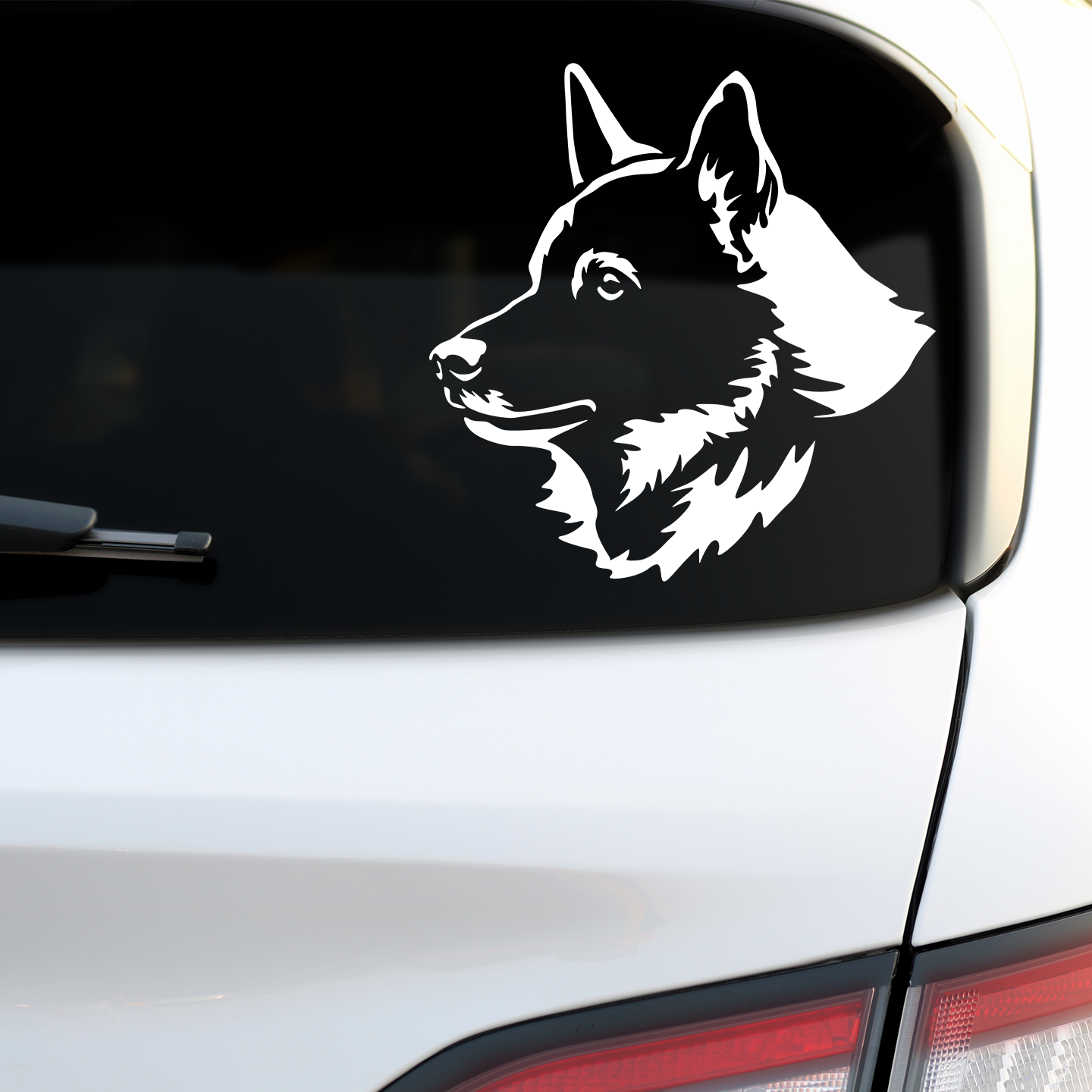 Norwegian Elkhound Sticker