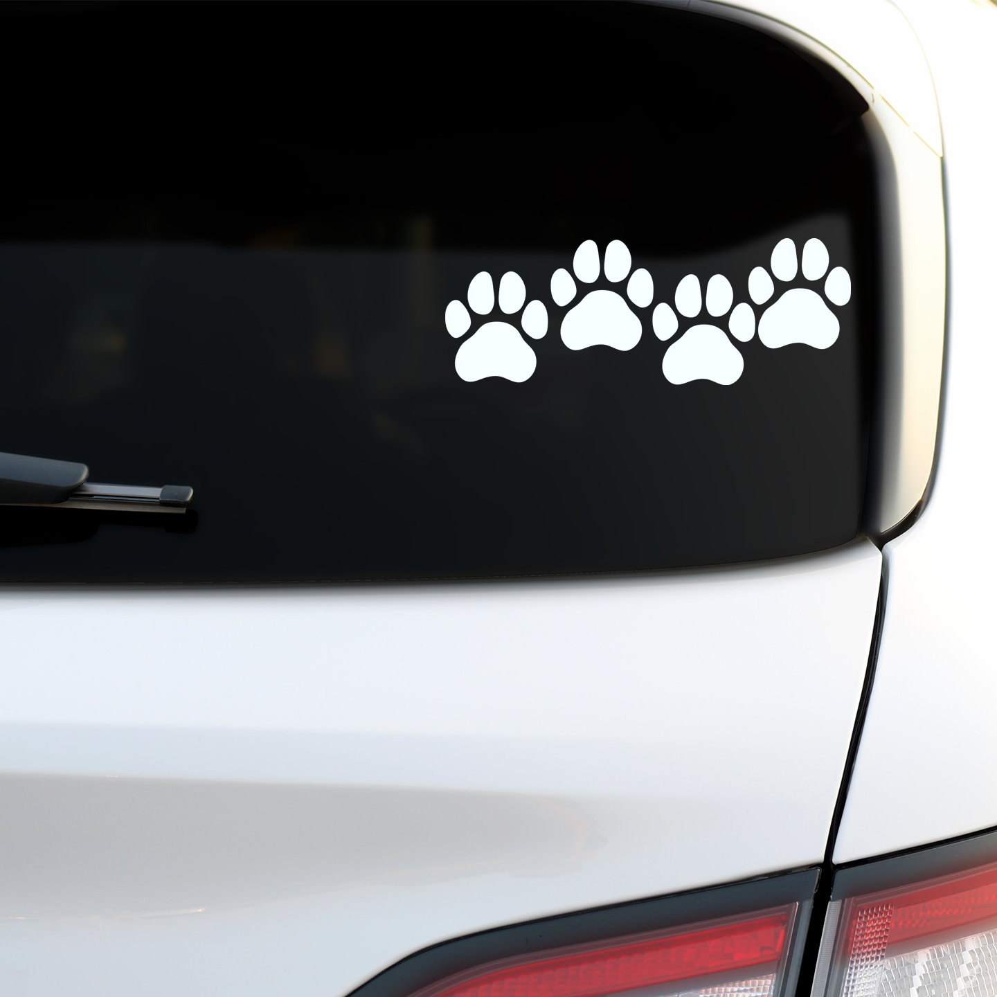 Tiger Paw Print Stickers