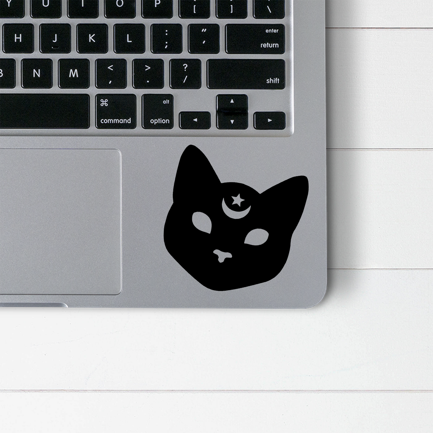 Witchy Black Cat Stickers