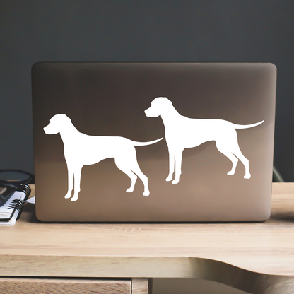 Dalmatian Silhouette Sticker