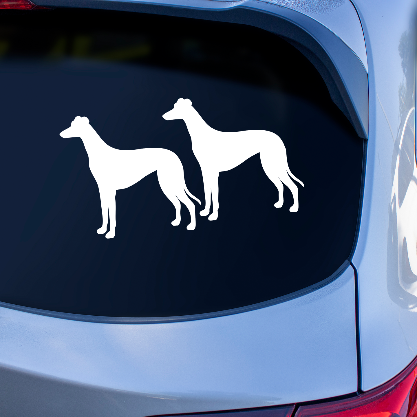 Greyhound Silhouette Stickers