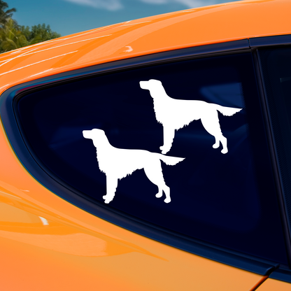 Irish Setter Silhouette Sticker