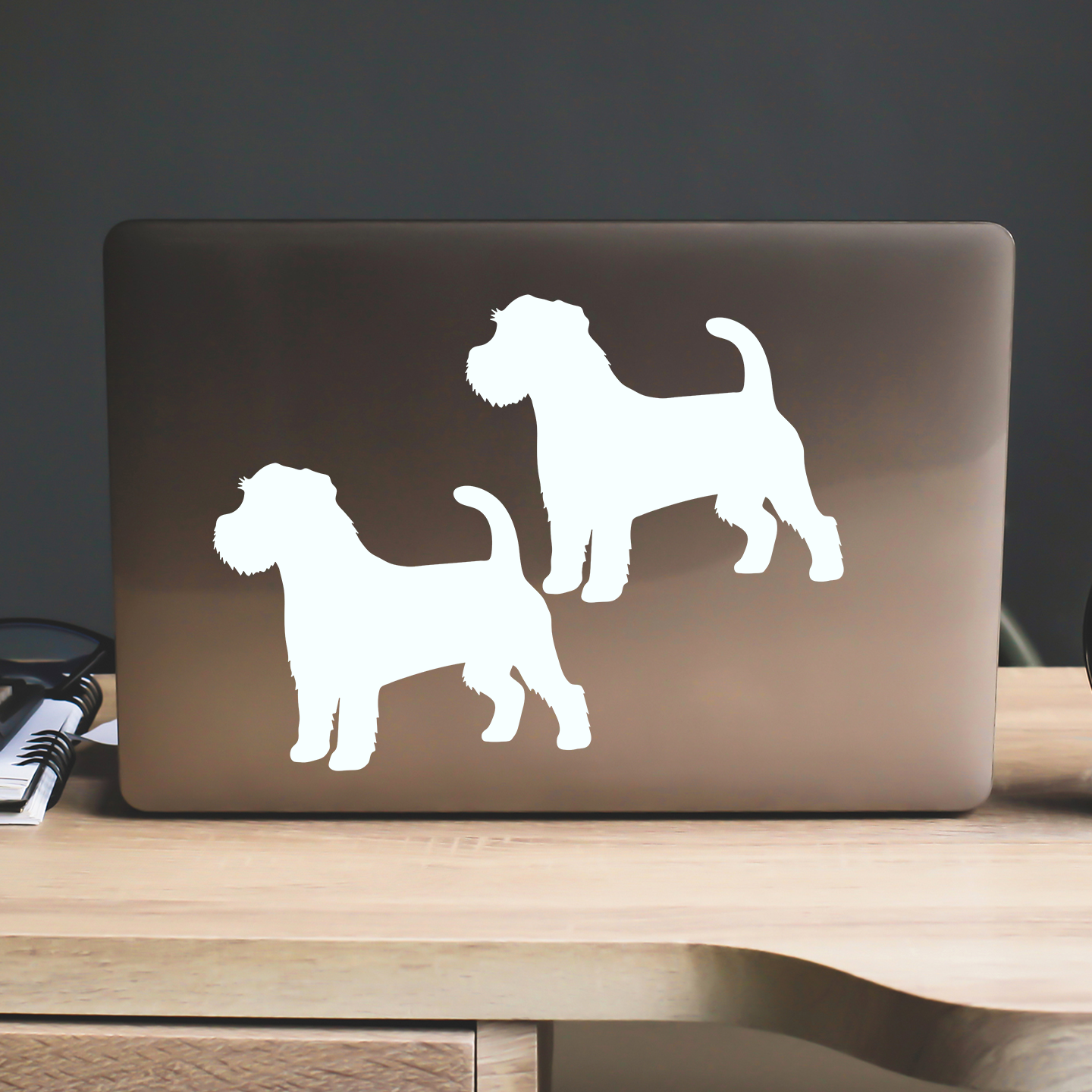 Jack Russell Silhouette Stickers