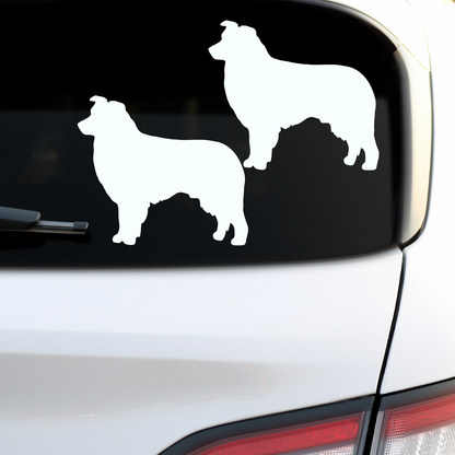 Australian Shepherd Silhouette Sticker