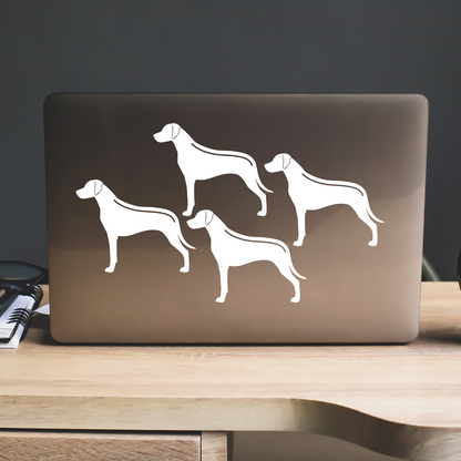 Rhodesian Ridgeback With Ridge Sticker