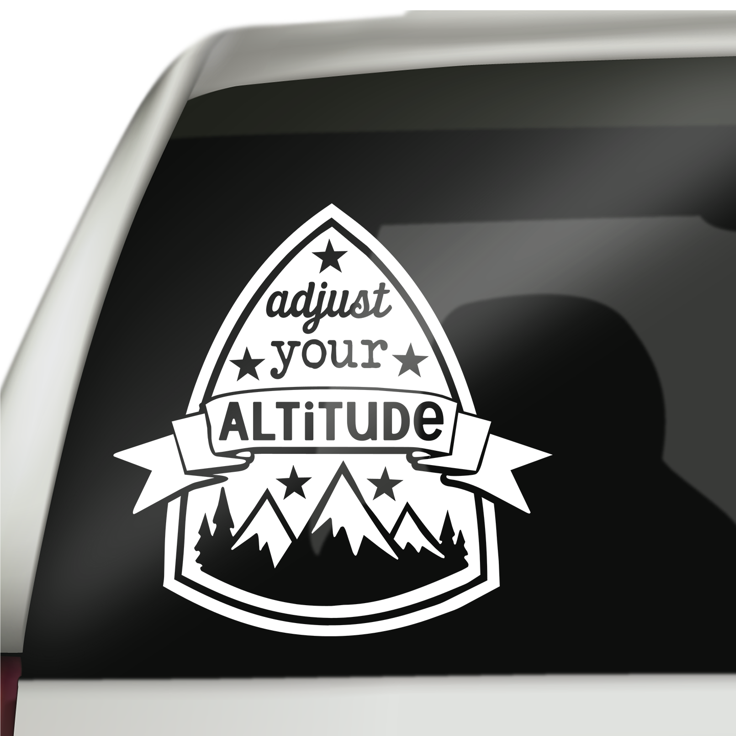 Adjust Your Altitude Sticker | Made In Tasmania – Pet Stickers Australia