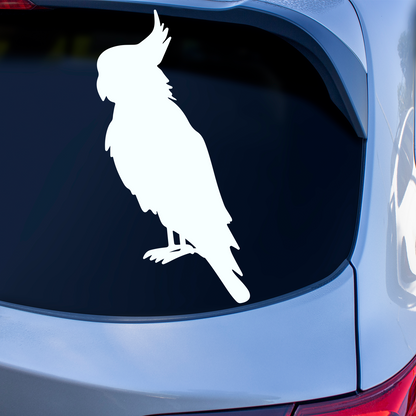 Cockatoo Silhouette Stickers