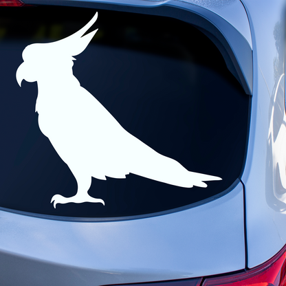 Cockatoo Silhouette Stickers