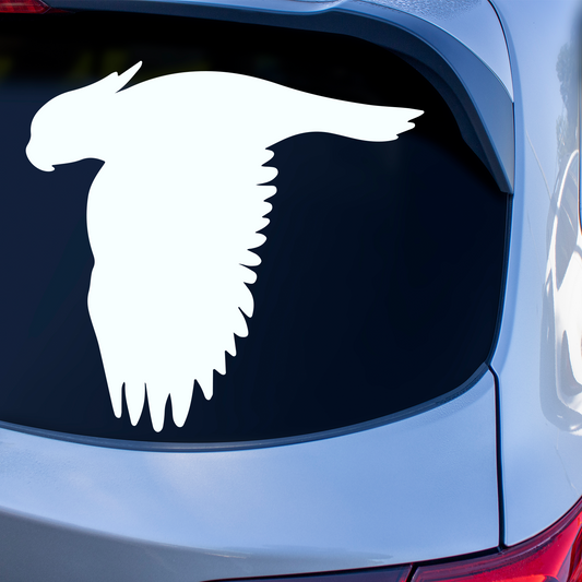 Cockatoo Silhouette Stickers