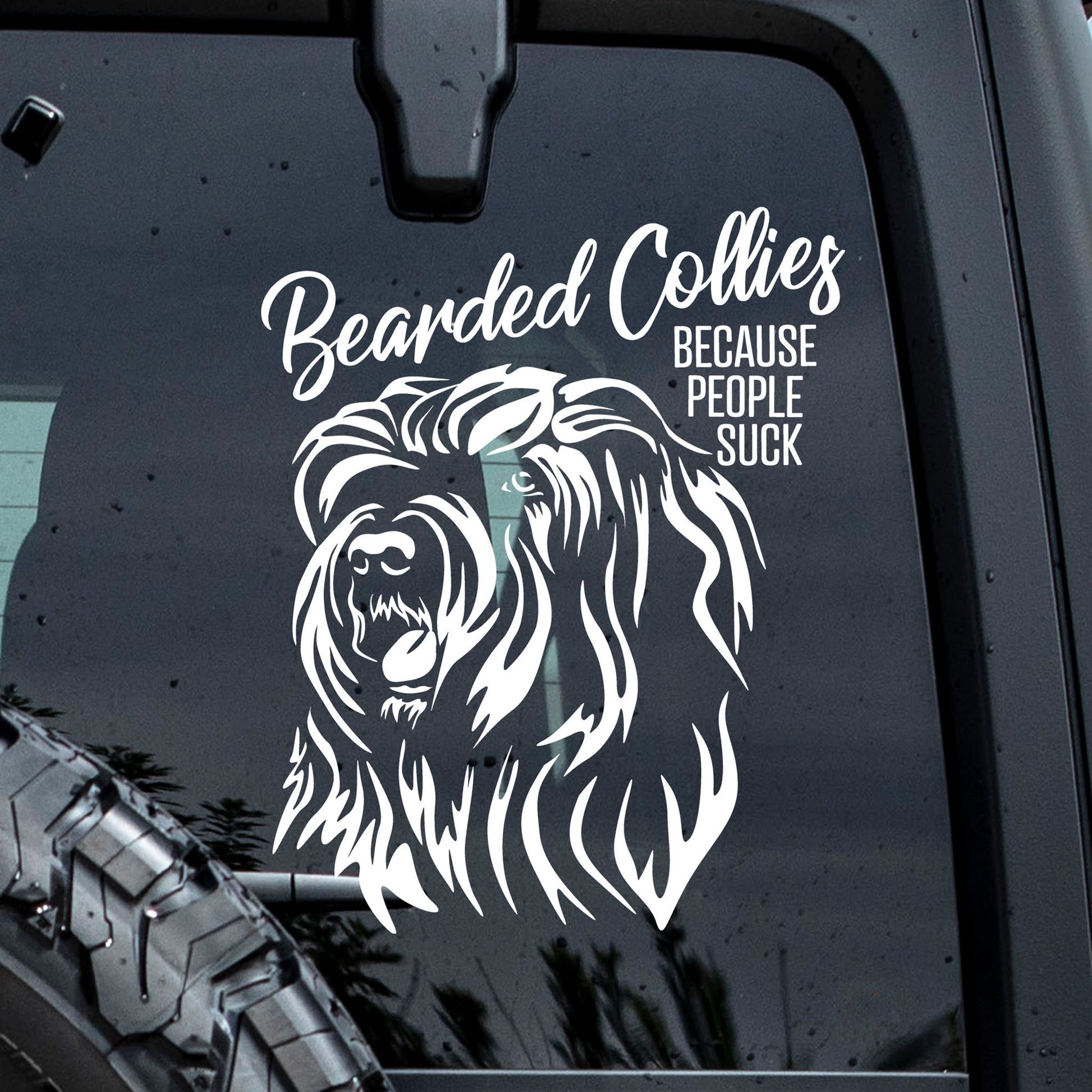 Bearded Collie Sticker