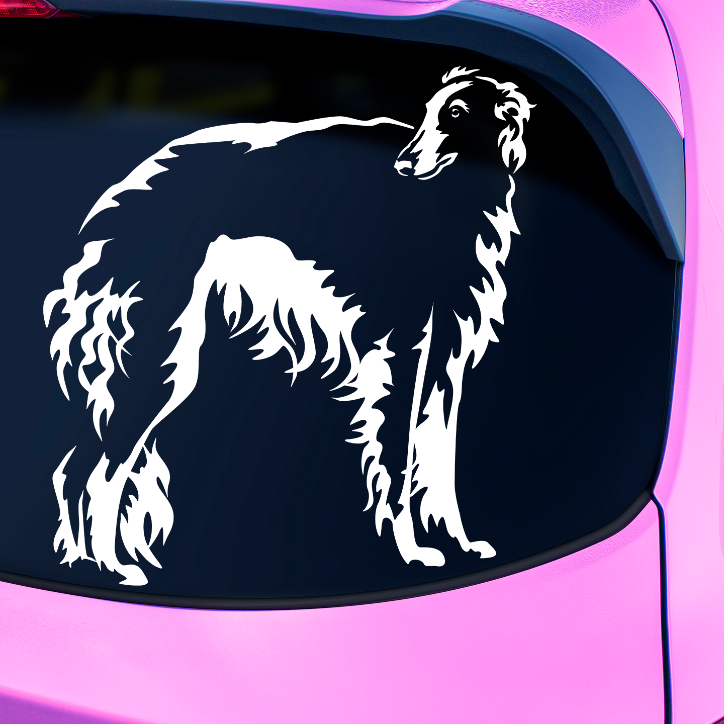 Borzoi Sticker